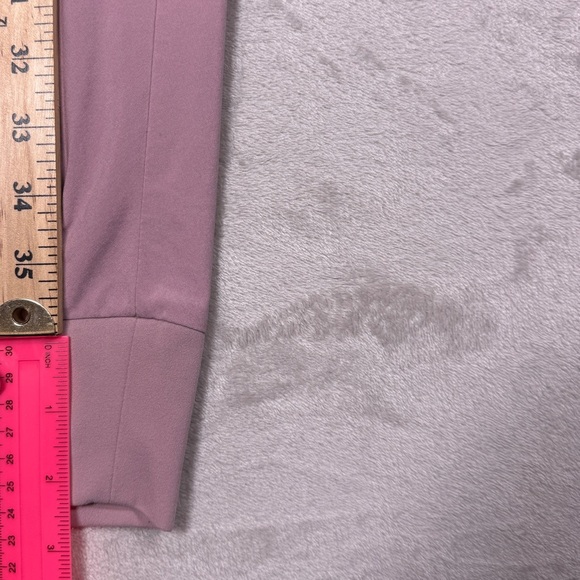 Athleta Attitude Sugarplum Mauve Dusty Rose Pink Athletic Jogger Pants 6 Tall - Picture 10 of 16